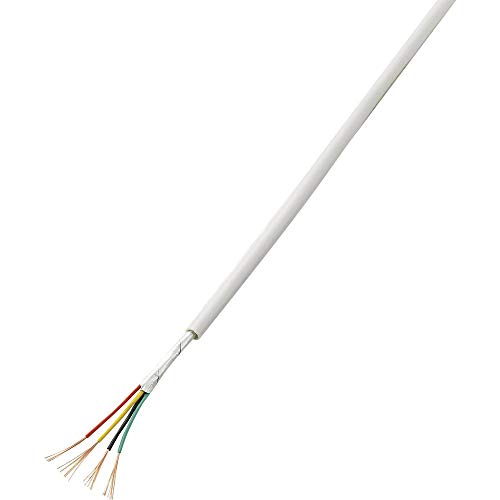 Компоненти на Tru liyy 1572762 Аларм кабел 2 x 0,22 mm² 50 m бело