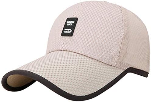 Обична капа бејзбол со низок профил за мажи жени модна мрежа капа