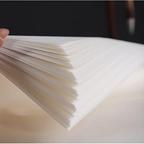 Хуан хартија за цртање хартија за суми-е четка кинеска јапонска калиграфија практикувајте пишување ориз хартија без решетки 100 листови