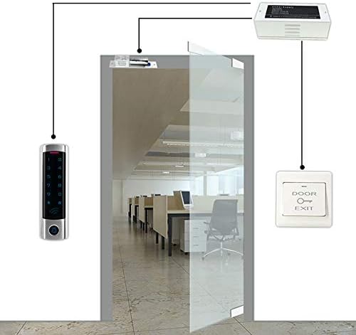Надворешна инсталација Систем за внесување на метална врата за заклучување на вратата Контрола за контрола на домот за безбедност на