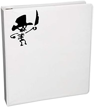 Зделка максимална декорас скелет пиратска силуета лаптоп лаптоп лаптоп 5,5 “