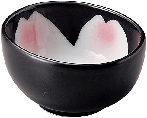 山下工芸 мала чинија, 9,6 € 8,3 € 5cm, бела / црна / Црвена