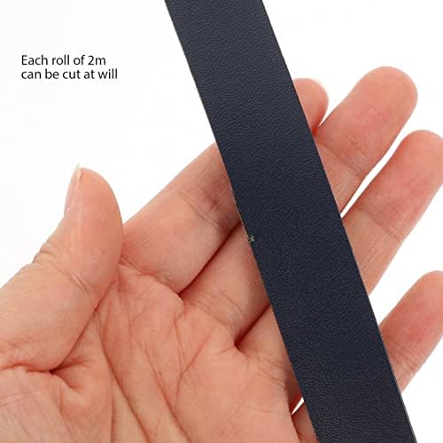 Coheali 1 Roll Pet Craft за каиш ремен уметнички накит влечење на правење лента плетенка сина кабела за завиткување рамен рамо јака од