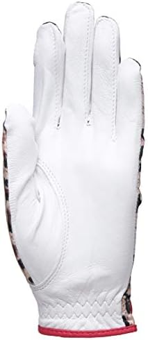 Ракавица ИТ леопард ракавица - Мека кожа од кабрета - Заштита на УВ спектар - Дами перформанси зафат на ракави за голф и спорт