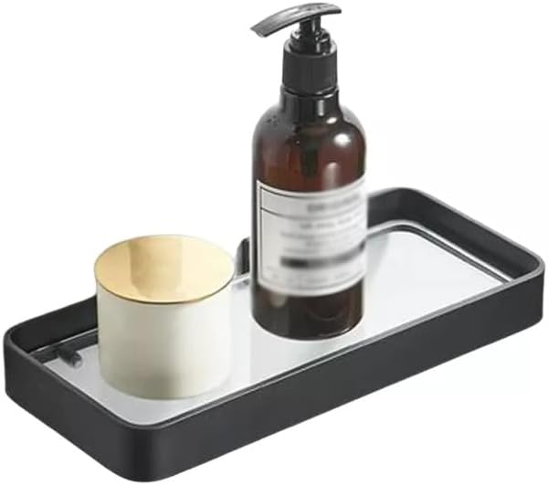ZLXDP додатоци за бања за складирање бања стаклени полици кујнски wallидни полици домашни додатоци за складирање бања бања