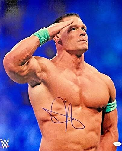 WWE Ексклузивно, Cон Цена потпиша автограмирана 16x20 Фото ЈСА автентикација 10 - Автограмирани фотографии во борење