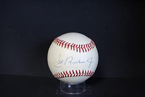 Cal Ripken Jr. Потпишан безбол автограм Auto PSA/DNA AM48680 - Автограмски бејзбол
