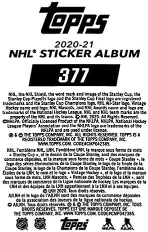 2020-21 налепница Topps NHL 377 Iceburgh Mascot Foil Pittsburgh Penguins Penguins Hockey налепница картичка