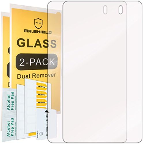 Г-дин Шилд [2-Пак] дизајниран за таблета Asus Nexus 7 FHD 2013 [Темпречено стакло] Заштитник на екранот со замена на животниот век