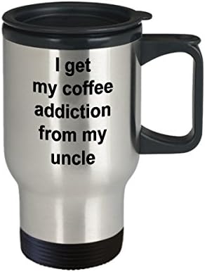 Ја добивам зависноста од кафе од чичко ми патнички кригла-чиста кригла- чичко чичко