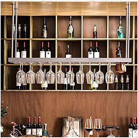 Кабинет за вински бар UBXU, хонорар за вино, држач за домаќинства, Европски држач за висечки чаши, држач за виси на чаша, обесен држач за чаша за вино