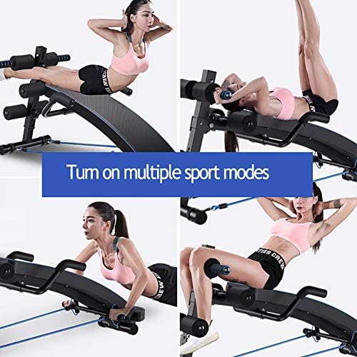 Прилагодлива фитнес -клупа за преклопување на топил, пад на наклон за целосна тренингот на телото, опрема за вежбање глувче клупа рамен