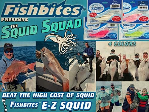 Squid Fishites® E -Z - подолготрајна