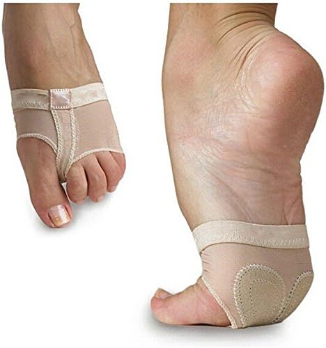 Cpdance женски балетски стомак танцува лирски половина единствен шепи подлога нога танцувачки чевли со шепа од шепа