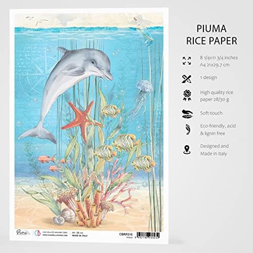 Циао Бела ориз хартија, една големина, измешана