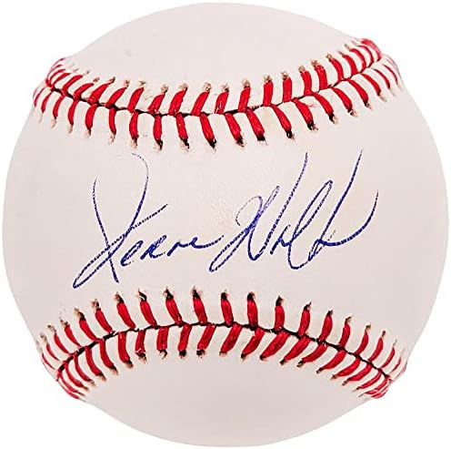 Omeером Волтон го автограмираше официјалниот NL Бејзбол Чикаго Cubs SKU #210154 - Автограмирани бејзбол