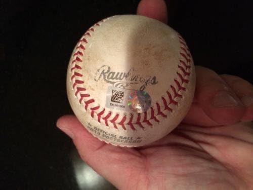 2013 година Шампион на WS Jon Lester потпиша Sweet Spot Post Season Bayball- MLB Holo-JSA- автограмирани бејзбол