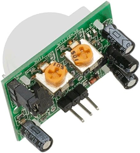 Модул за откривање на аларм за движење PIR за Raspberry PI3 & PI2, Модел Б+ или Ардуино. Доаѓа со 3 GPIO кабли