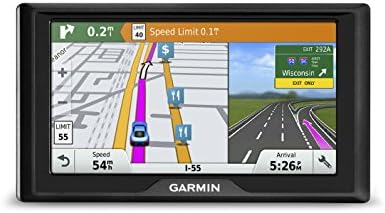 Гармин Драјв 60 Американски ЛМТ ГПС Навигаторски Систем Со Доживотни Мапи И Сообраќај, Предупредувања За Возачот, Директен Пристап и четири