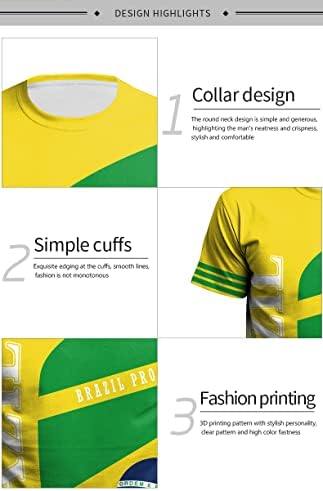 Машка фудбалска маичка на Светскиот куп CASMYD Аргентина 2022 година, маица со маица, спортски фудбалски фан, графички идеи за