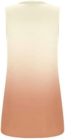 Lcepcy lessенски без ракави со ракави предна маица резервоар за вратот, лежерна вратоврска боја, проточна туника блузи