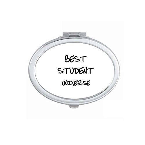 Најдобар студентски универзум Студентски цитат Огледало преносно преклопно шминка за двојни странични очила