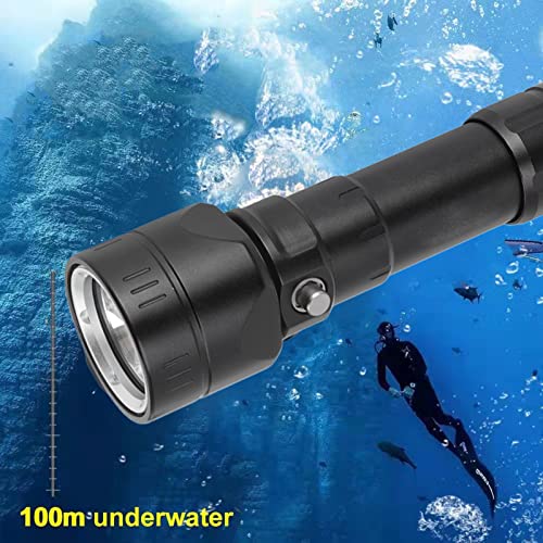 Нуркање фенерче преносно подводно осветлување и фотографија Пополнете светло три режими на светлина за лов на нуркање