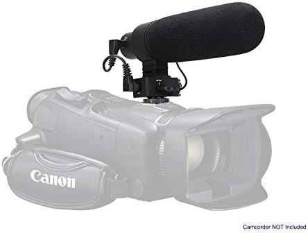 Канон EOS REBEL SL2 Напреден супер кардиоиден микрофон со мртва мафта за ветерници со мачки