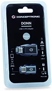 Adaptronic donn04g OTG адаптер за USB-C 2 пакет USB-C до USB-A и USB-C до микро-USB