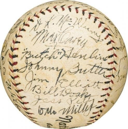 Најдобриот Тим На Бруклин Доџерс Од 1927 Година Потпиша Нл Бејзбол ПСА Днк Коа-Автографски Бејзбол Топки