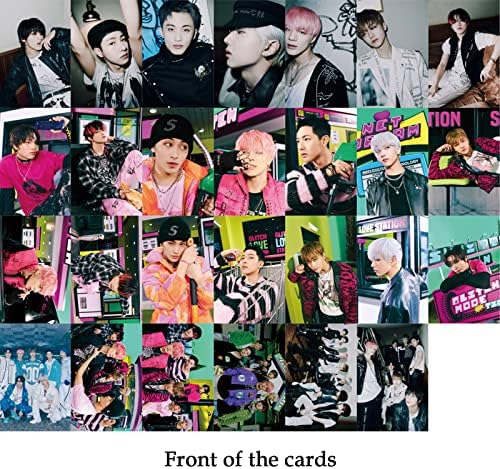 Pyajuu NCT Dream Photo картички 55PCS NCT Dream Glitch Mode нов албум Ломо картички KPOP NCT Dream Post Cards NC