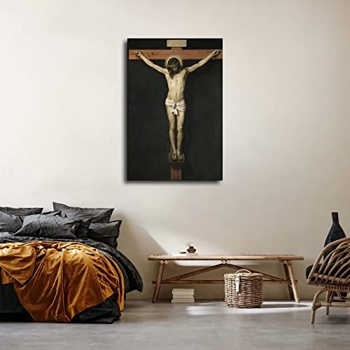 Eliteart-Christ распнат од Диего Велизкез што го прикажува распнувањето на Исус масло сликарство, платно платно, wallидна уметност сликарство, модерна домашна спална соба д