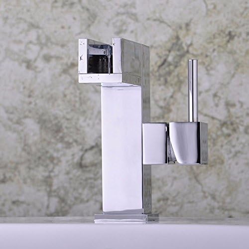 SJQKA-Водовод хардвер санитарна опрема вода тапа, нерѓосувачки челик лифт отворен славина, еден правоаголен мијалник тапа