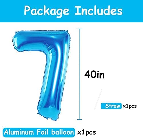 Број 7 Балон Сино, Број 7 Балон 40 инчи за 7-ми Роденден