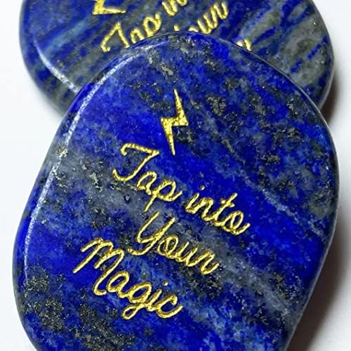 SoliCiel Tap inter inter inter magic crystal lapis lazuli, gircerers камен охрабрување инспиративни подароци за fansубителите на Хари Потер