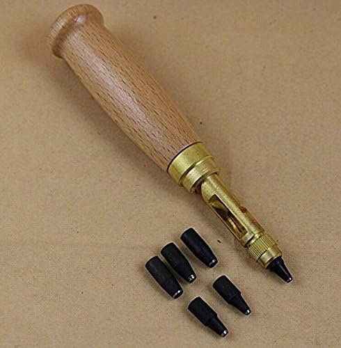 Сет од 5 алатки за шишиња со алатки за шиење со рака за шиење на рака, комплет-лагер-код-groover beveler