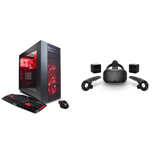 CyberPowerPC Gamer Xtreme VR GXIVR8020A Gaming Desktop & HTC Vive Virtual Reality System Пакет