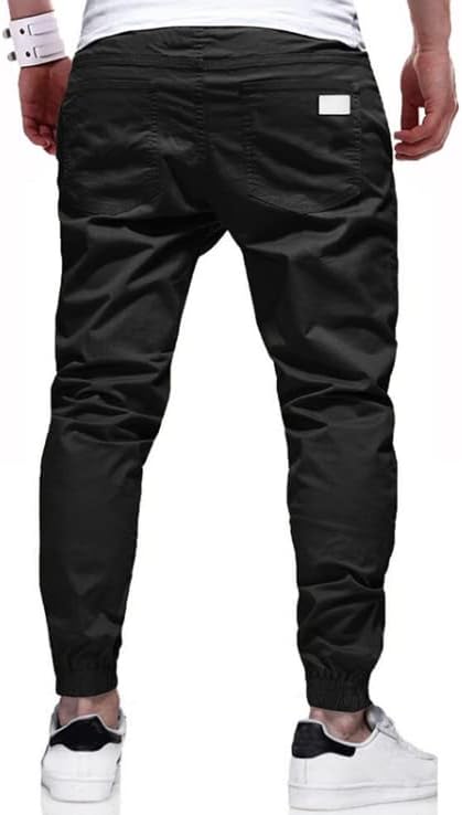 Аифарлд случајни џогери карго панталони модни машки памучни панталони џемпери за џогирање на отворено за работа со џогирање