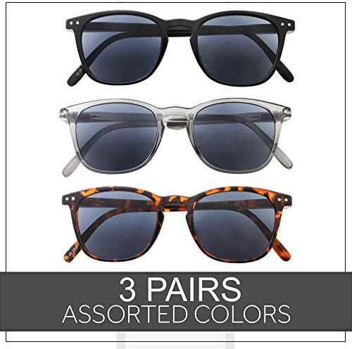 3 пакувања Унисекс класични очила за сонце читатели | Очила за читање | Удобен стилски