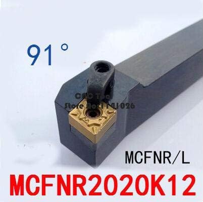 FINCOS MCFNR2020K12/ MCFNL2020K12, Метал Струг Алатки За Сечење Струг Машина Цпу Вртење Алатки Надворешно Вртење Алатка Носителот M-Тип MCFNR/L -: MCFNL2020K12)