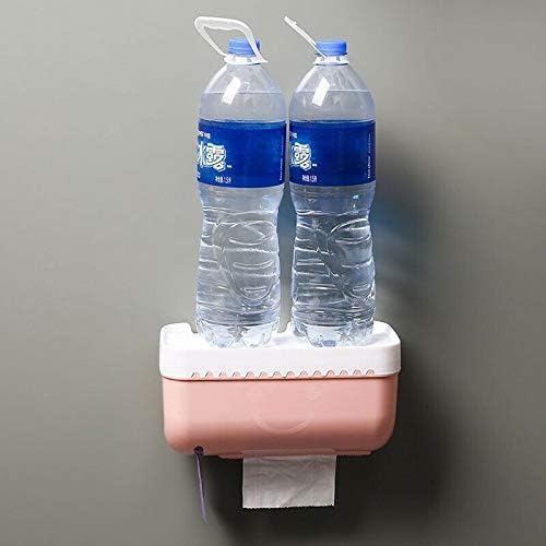 Landua Wallид монтиран за тоалетна хартија ролна за бања за бања за кутии за водоотпорен водоотпорен рак за инсталирање