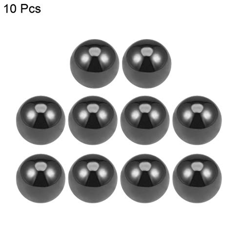 uxcell 1/4 инчен керамички носечки топки, SI3N4 силикон нитрид топка G5 прецизност 10 парчиња