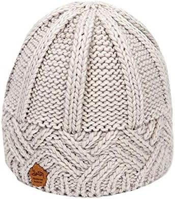 Fuderu зимски капи omenените топла волна плетена капа мода чувајте топла капа бејзбол капачиња измиени ретро обичен бејзбол капа