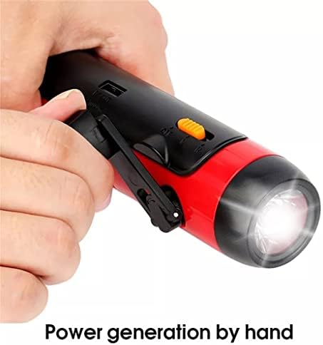 Lukeo Portable LED LED фенерче генератор на рачна светлина за лансирачки светло за светло за итно напојување на отворено кампување