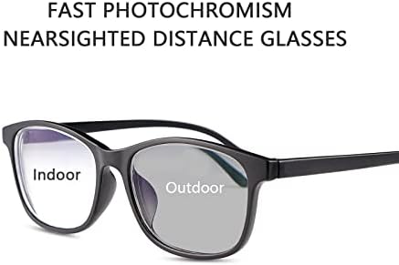 ВЕПИАНТ Транзиција Фотохроматски очила за приближно растојание за мажи жени миопија со краткорочни очила Анит UV400 очила за сонце