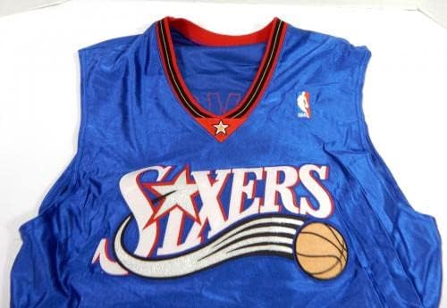 2002-03 Philadelphia 76ers John Salmons 7 Игра издаден Blue Jersey 48 890 - НБА игра користена