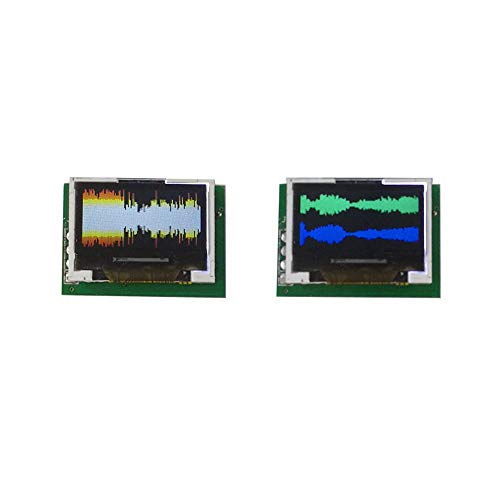 Taidacent Звук Рамнотежа Минијатурна Боја Музички Спектар Дисплеј Модул 0.96 Инчен IPS Боја Екран Мулти Режим Ниво На Звук Индикатор