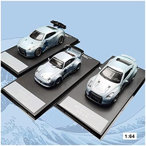 Возила на модели на скала на Apliqe за RWB 993 lb Канагава сурфање на легура симулација на автомобил модел 1:64 Софистициран избор за подароци