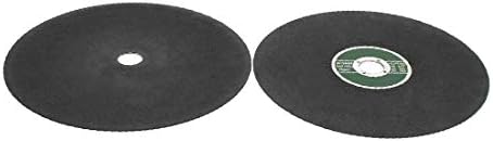 X-gree 250mmx1.5mmx25.4mm тркала за сечење смола отсечени секачи на диск црна 2 парчиња (las ruedas de corte de resine de 250 mm x 1,5 mm x 25,4 mm Cortan el cortador de discos negro 2 piezas