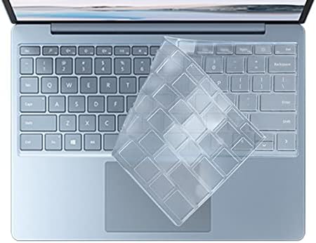 Заштитен Капак На Кожата На Тастатурата Компатибилен со 2021 2020 Ослободување Мајкрософт Површина Лаптоп Оди 12.4 &засилувач; Површински Лаптоп